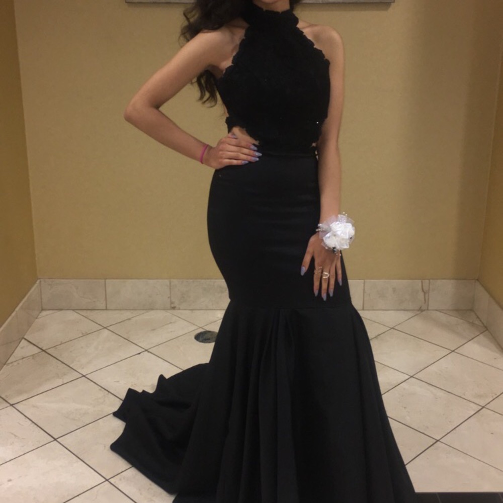 Black Evening Gown/Prom Dress